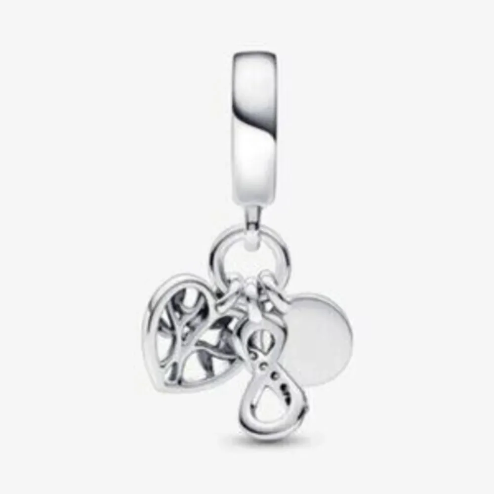 Pandora Family Infinity Triple Dangle Charm